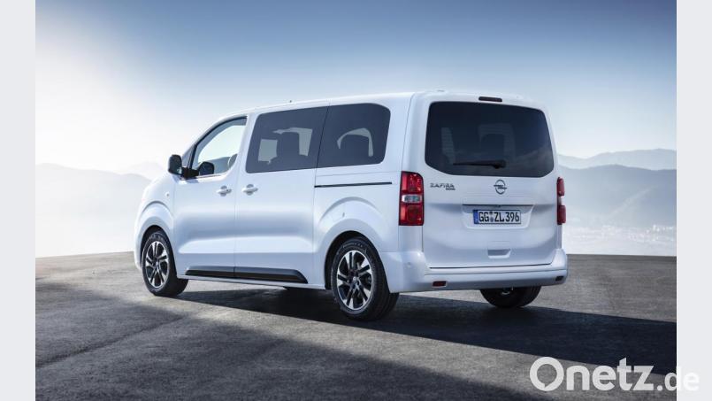 2019 Opel Zafira Life Bild: Opel