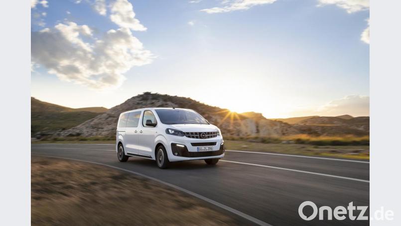 2019 Opel Zafira Life Bild: Opel