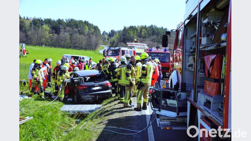 Ein großes Aufgebot von Hilfskräften war im Einsatz. Bild: br