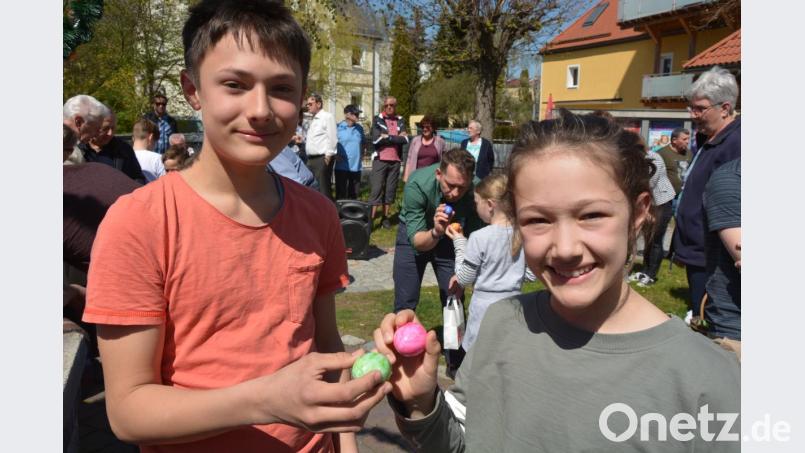 Der Nachwuchs war am Ostersonntag stark vertreten. Bild: jr