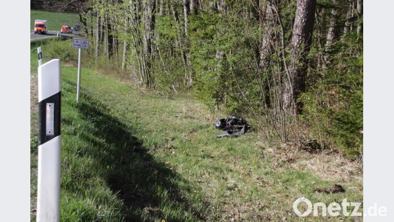 Unfallstelle an der ST2164 Bild: jma