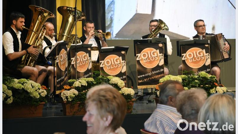 Die Zoigl-Blosn aus Eslarn im Kreis Neustadt/WN hatten auch viele Wirtshauslieder in ihrem Repertoire. Bild: Petra Hartl