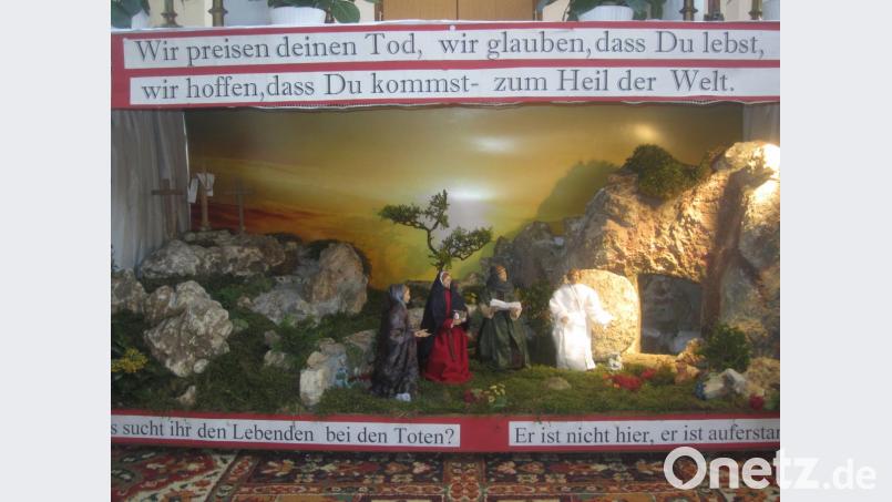 Osterkrippe Bild: exb