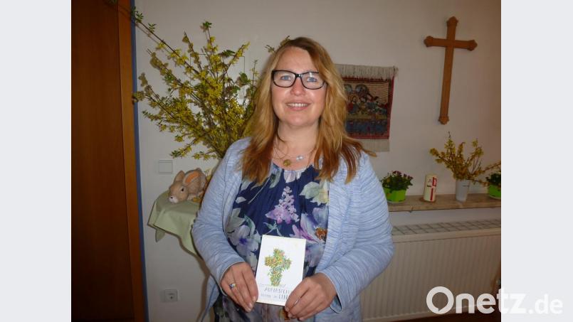 Cheryl Frank spricht beim Frauenkreis zum Thema &quot;Ostern - Auferstehung mitten im Leben&quot;. Bild: bk