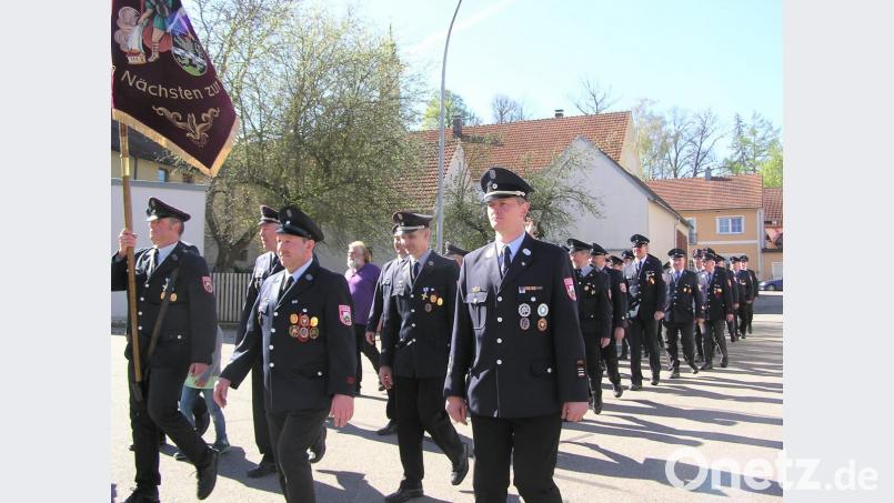 Die Festparade der Feuerwehr am Ostermontag. Bild: tu