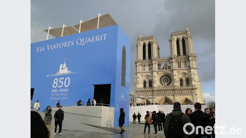 Die Kathedrale Notre-Dame de Paris vor dem Brand. Bild: esa
