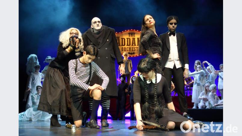 Musical mit Grusel-Faktor: The Addams Family in Regensburg Bild: wsu