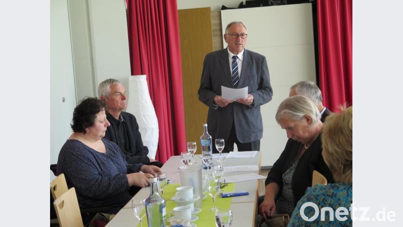 „Bitte unterstützen Sie die Vorstandschaft in Ihrem Ortsverband“ forderte Kreisvorsitzender Georg Brand die Mitglieder auf. Bild: jzk