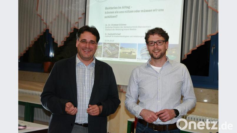 Dr. Christian Glöckner (links) und Reinhold Scharf. Bild: exb