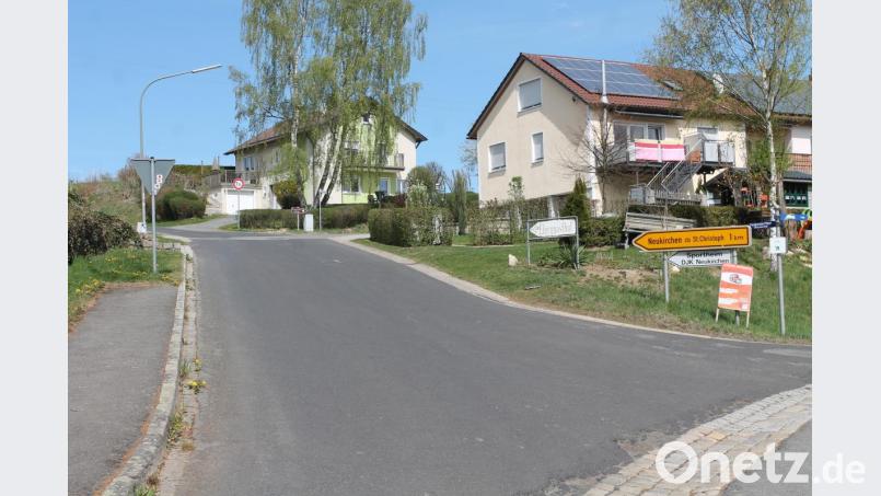 An der Abzweigung zur Alten Königsstraße beginnen in der nächsten Woche zunächst die Kanalbauarbeiten. Bild: pi