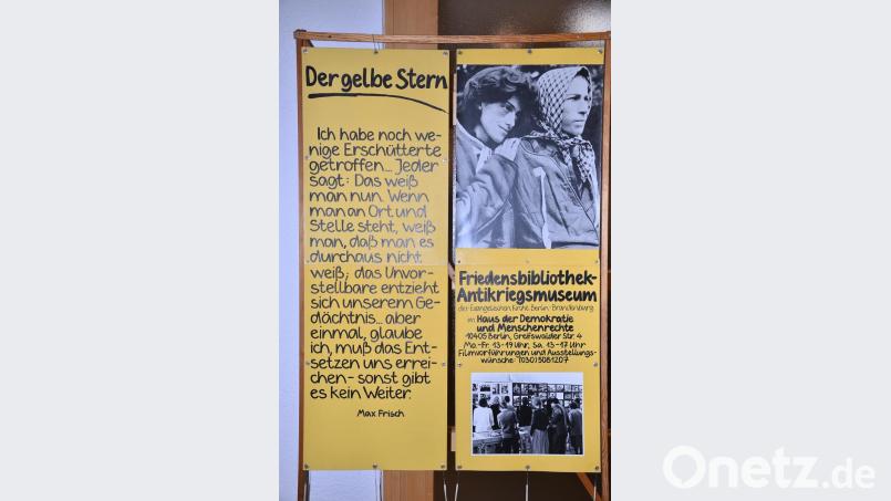Im gesamten Obergeschoss des Rathauses widmet sich in den nächsten Wochen eine Ausstellung dem Antisemitismus, besonders in der Zeit von 1933 bis 1945. Bild: fjo