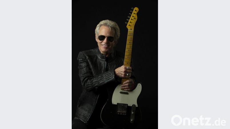 Don Felder mit seiner Gitarre. Am Bild: Michael Helms