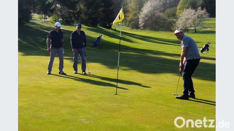 Ohne Rasen geht es nicht, aber der Golfplatz bei Neunburg hat Flächen für Wildblumen und Obstbäume (im Hintergrund) reserviert. Bild: bl