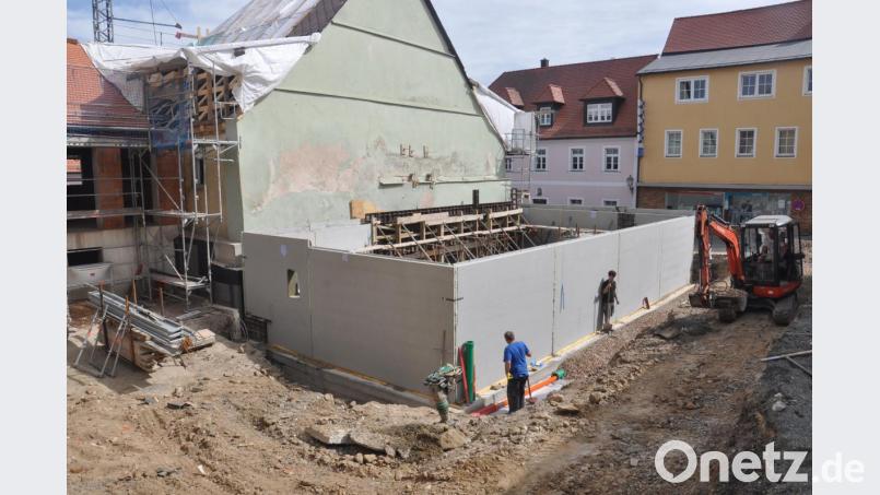 Zu den Veränderungen im Ort tragen auch private Maßnahmen bei, etwa die Umgestaltung und Erweiterung des Hauses St.Elisabeth. Bild: ws