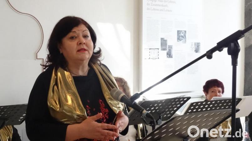 In der Sowjetunion war Nailia Kill Opernsängerin. Heute ist sie Solistin im Chor Simcha. Bild: hka
