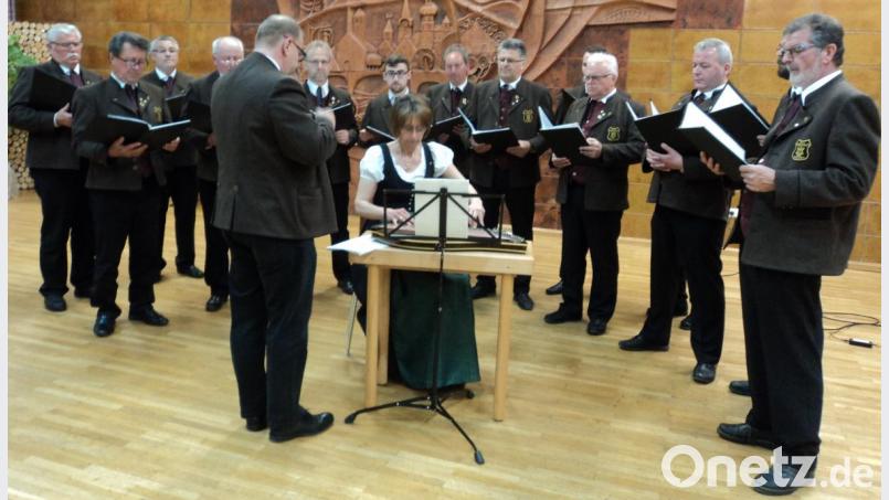 Der MGV &quot;Gemütlichkeit Weihern&quot; ist ebenfalls am Liederabend in Schwarzenfeld vertreten. Bild: ksi