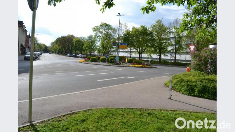 Aus dem &quot;Kreisel&quot; soll, nach Wilhelm Mosers Vorstellung, ein &quot;richtiger Kreisverkehr&quot; werden. Bild: hcz