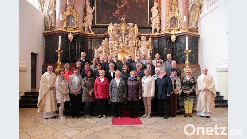 Jubelkommunion in Waldsassen Bild: exb