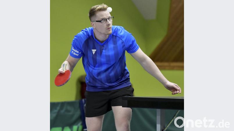 Der Blick geht nach oben. Der TTSC Kümmersbruck spielt in der kommenden Saison in der Verbandsoberliga, mit dabei ein wird auch wieder Spitzenspieler Juraj Zatko (Bild). Bild: Hubert Ziegler