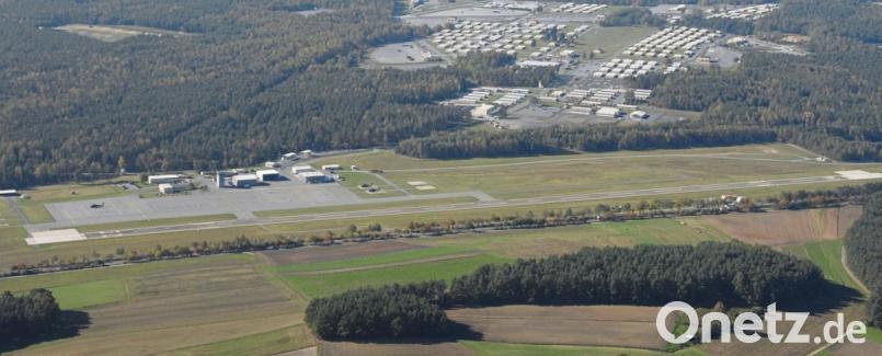 Der Militärflugplatz des Truppenübungsplatzes Grafenwöhr. Bild: Michael Ascherl [Michael Ascherl] (michael.ascherl@oberpfalzmedien.de, mascherl)