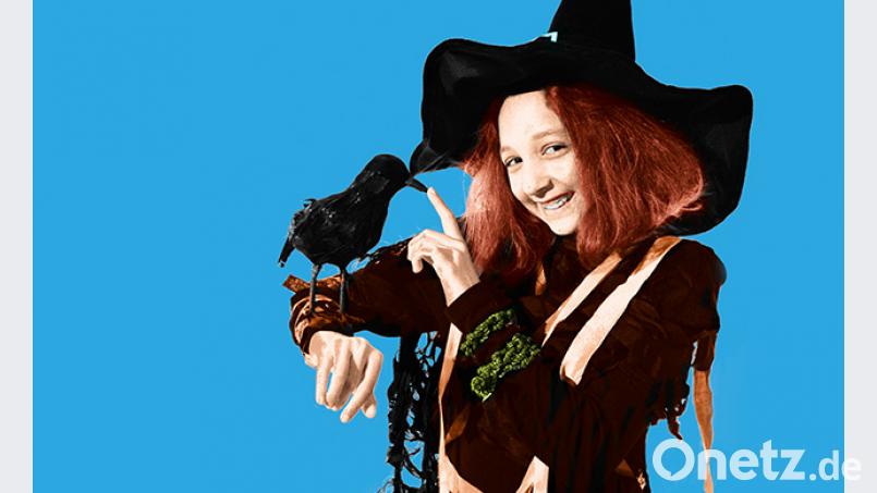 "Die kleine Hexe" ist 2019 das Kinderstück auf Burg Leuchtenberg. Bild: Landestheater Oberpfalz