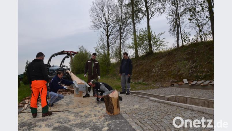 Die Führungsschiene musste für die Verankerung in die Senkrechte angebracht werden. Bild: gi