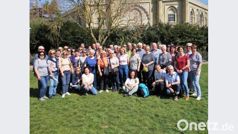 Die DJK-Reisegruppe war in Südengland beeindruckt von Land und Leuten. Bild: tra