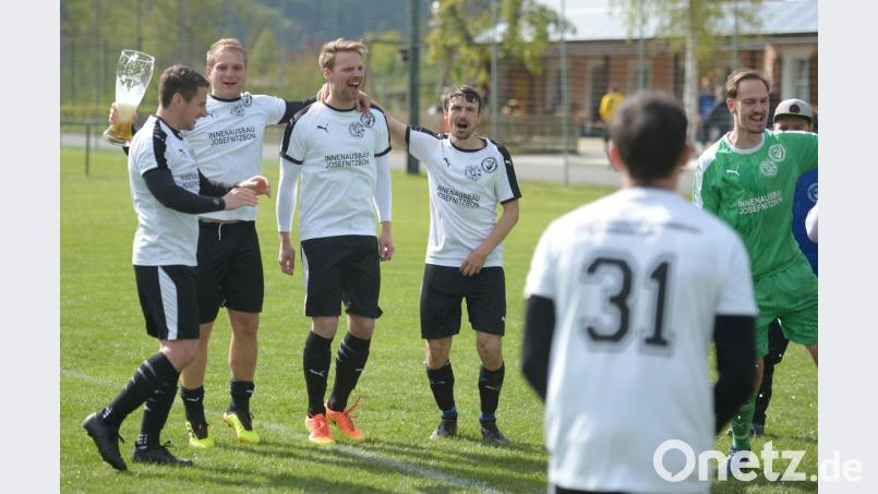 Upo feiert den Titel in der Kreisklasse Süd 2018/19 Bild: ref