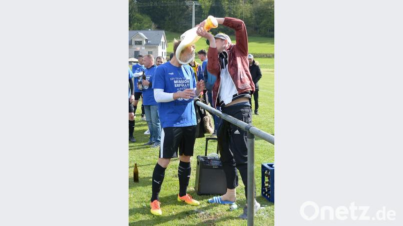 Upo feiert den Titel in der Kreisklasse Süd 2018/19 Bild: ref