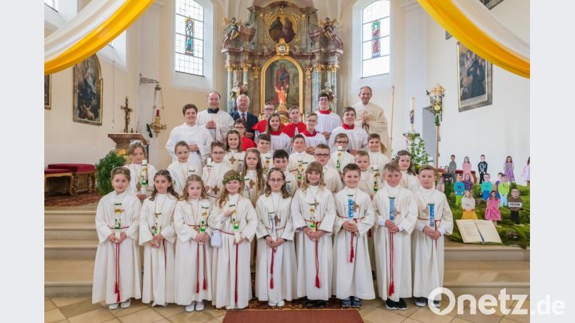 Erstkommunion in Hohenthan. Bild: wms