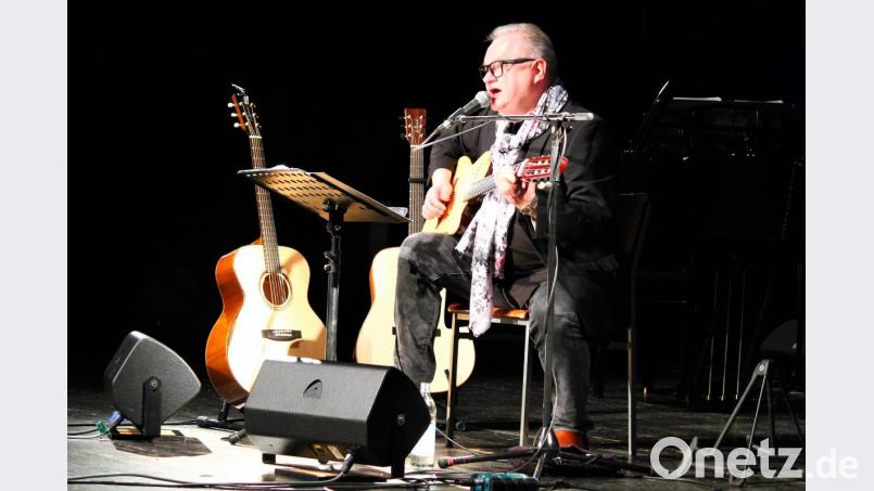Heinz Rudolf Kunze begeisterte im Bayreuther "Zentrum". Bild: stg