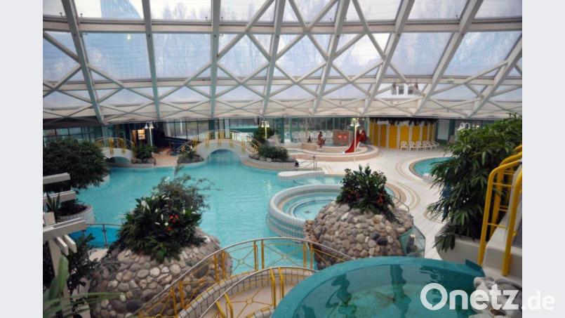 Wegen eines Wasserrohrbruchs gelten im Kurfürstenbad (Bild) derzeit andere Sauna-Preise, Bild: exb