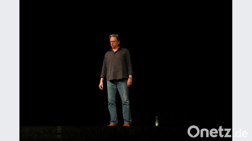 Günther Grünwald in der Stadthalle Erbendorf Bild: njn