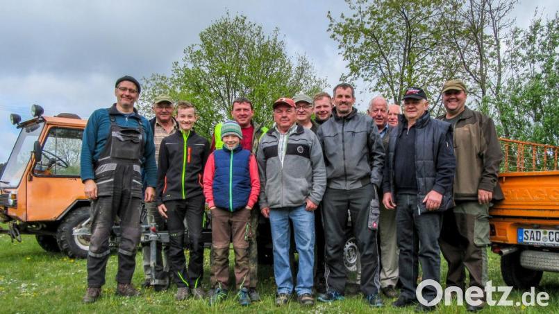 Eine tatkräftige Truppe: Die Naturfreunde Rottendorf. Bild: exb