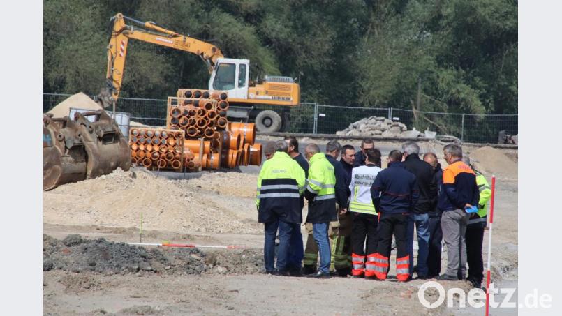 125-Kilo-Fliegerbombe in Regensburg in der Wiener Straße gefunden Bild: Alexander Auer