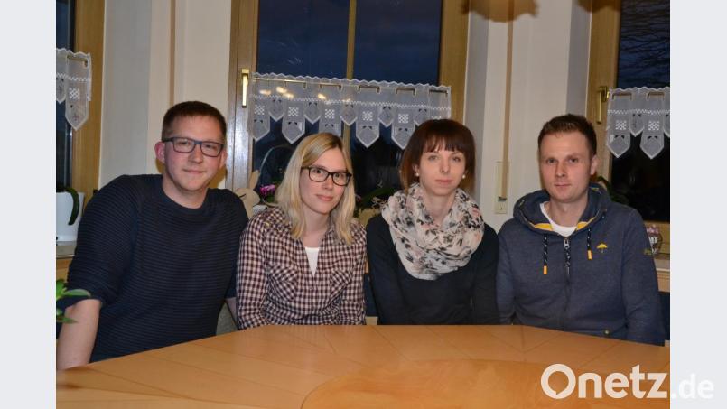 Patrick Wedlich, Franziska Dietz, Verena und Matthias Dumler (von links) halten ihr Eingreifen für selbstverständlich: &quot;Jeder kann in einem Notfall was tun.&quot; Bild: as