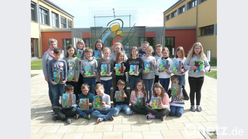 Die Drittklässler der Grundschule Winklarn-Thanstein. Bild: exb