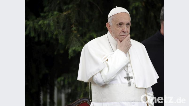 Papst Franziskus bei einem Besuch in Nordmazedonien. Bild: Alessandra Tarantino/dpa