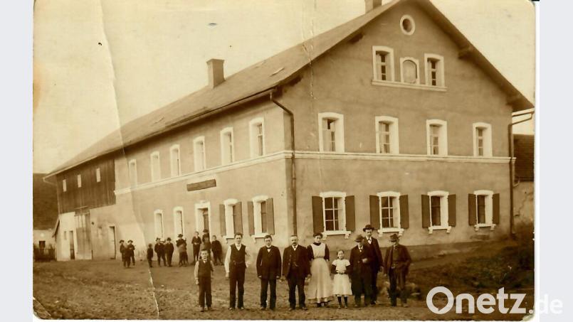 Das Haus der Familie Püttner um die Wende vom 19. zum 20. Jahrhundert. Repro: sne