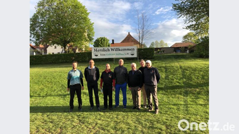 Im Bild von links nach rechts: Marian Ludwig, Heinz Engmann, Peter Burger, Alfons Siegmund, Lorentz Betzl, Dr. Wolfgang Ries. Bild: exb