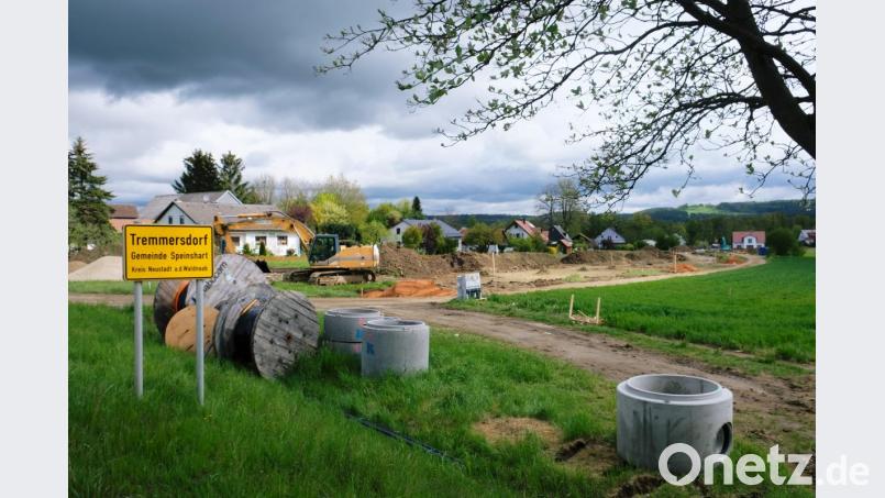 Zu den Großinvestitionen der Gemeinde Speinshart gehört derzeit die Erschließung des Baugebietes "Maifurt" in Tremmersdorf. Im Haushalt sind dafür 900.000 Euro veranschlagt. Bild: do