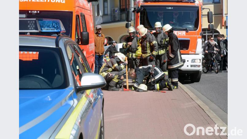 Kabelbrand Ecke Frauenrichter-Bahnhofsstraße Bild: Gabi Schönberger