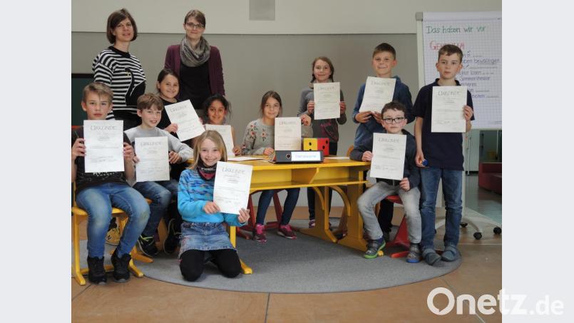 Die Streitschlichter der Jobst-vom-Brandt-Schule Waldershof. Bild: fpoz