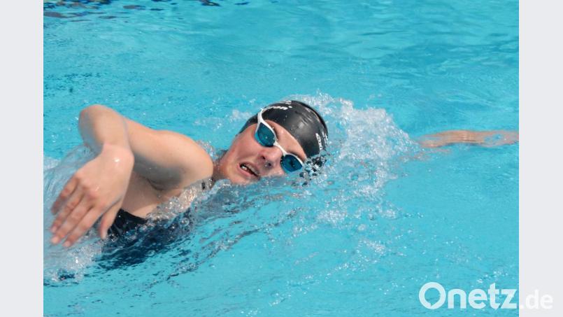Kathrin Bachmeier ist in toller Form, die sie in Regensburg unter Beweis stellte. Bild: gb