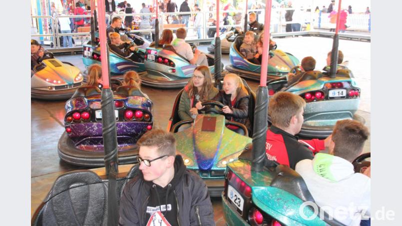 Viel Betrieb herrschte beim Autoscooter. Bild: kro