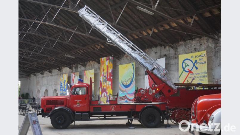 Der Historische Feuerwehrverein stellte einige Fahrzeuge aus. Bild: fppp