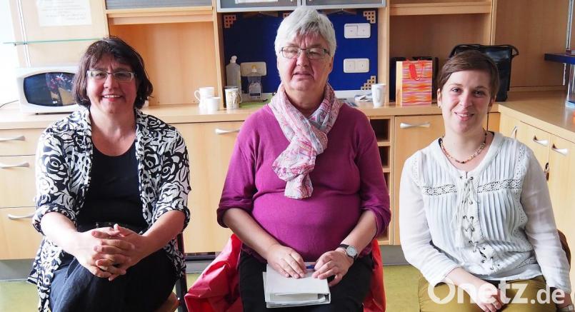 Referentin und Moderatorinnen des zweiten diesjährigen Psychose-Seminars (von links) sind Andrea Wiedel, Inge-Anna Bergmann und Sabine Frischholz. Bild: Bühner