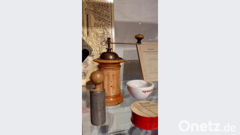 Apotheken-Grundausstattung. Bild: Heimatverein Eschenbach