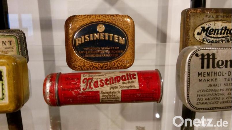 Durfte einst im Angebot nicht fehlen: die Nasenwatte. Bild: Heimatverein Eschenbach