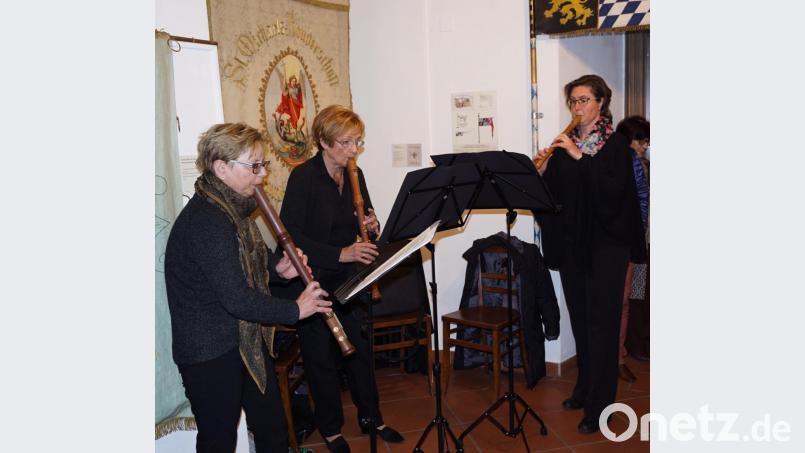 Die Gruppe „Klanghölzer“ umrahmte die Eröffnungsfeier musikalisch. Bild: weu